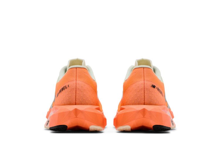 New Balance FuelCell Rebel v4 'Hot Mango' — Hot Mango/Angora/Black