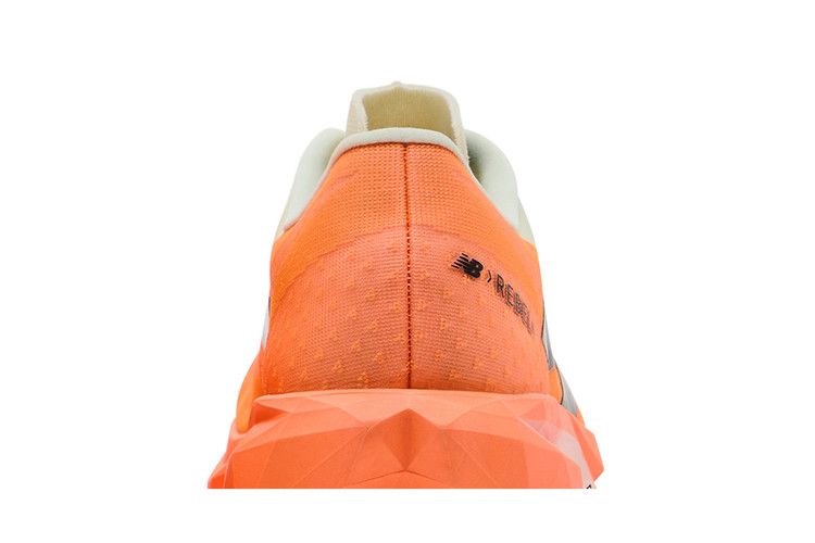 New Balance FuelCell Rebel v4 'Hot Mango' — Hot Mango/Angora/Black