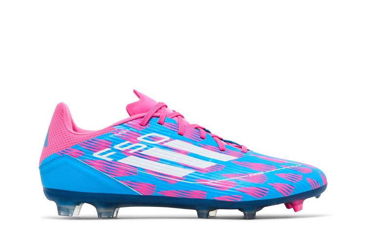 adidas Adizero F50 League FG MG 'Reemergence Pack' — Solar Blue/Cloud White/Solar Pink