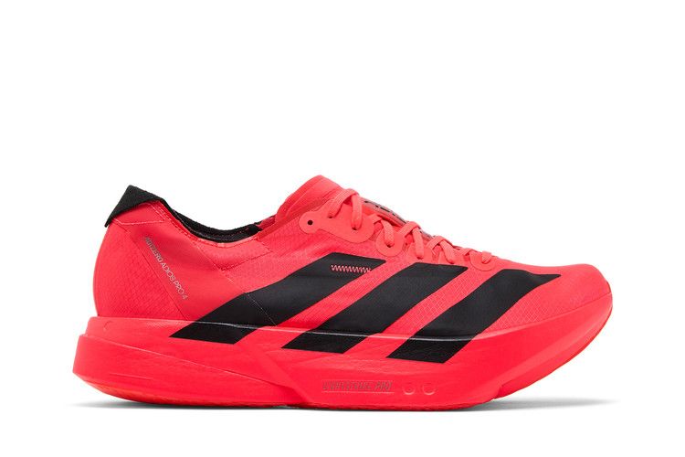 adidas Adizero Adios Pro 4 'Lucid Red Black' — Lucid Red/Core Black/Lucid Red