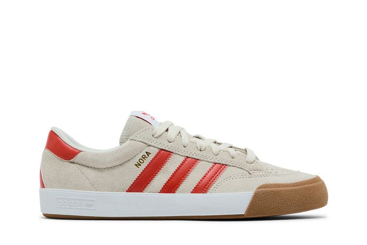 adidas Nora 'Wonder White Orange Gum' — Wonder White/Orange/Gum