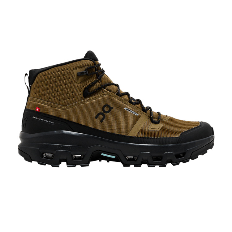 ON Cloudrock Waterproof 'Hunter Black' — Hunter/Black