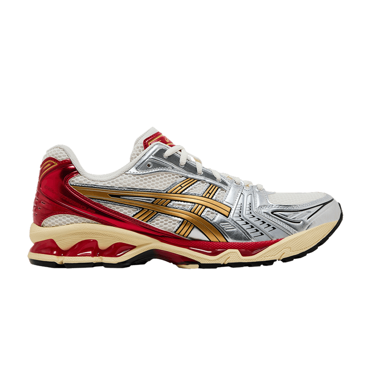 ASICS Gel Kayano 14 'Just Say No' Sneaker Politics Exclusive — Cream/Pure Gold