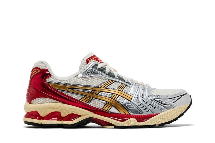 ASICS Gel Kayano 14 'Just Say No' Sneaker Politics Exclusive — Cream/Pure Gold