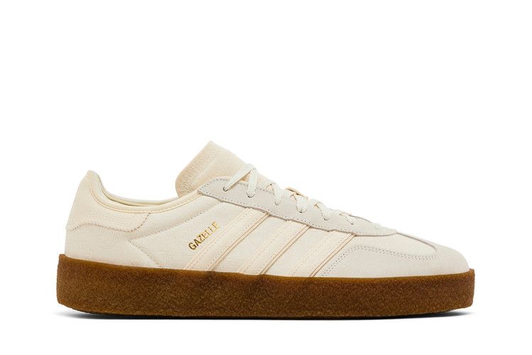CLOT x adidas Gazelle 'Crepe Sole Pack - Cream White' — Cream White/Core White/Gold Metallic