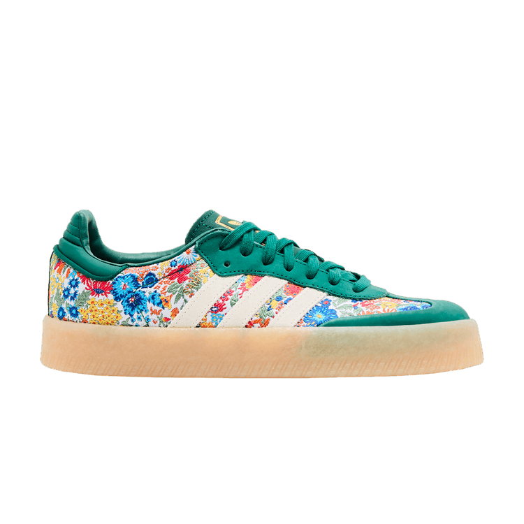 Liberty London x adidas Wmns Sambae 'Floral Embroidery' — Clear Sky/Footwear White/Gum