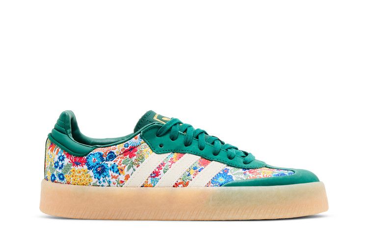 Liberty London x adidas Wmns Sambae 'Floral Embroidery' — Clear Sky/Footwear White/Gum