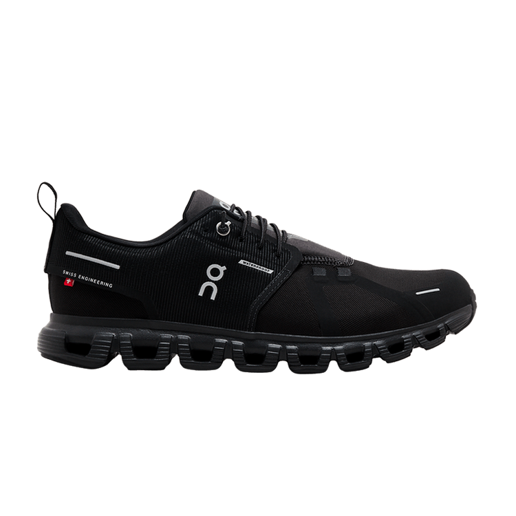 ON Cloud 6 Waterproof 'All Black' — Black/Black