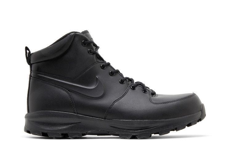Nike Manoa Leather 'Black' — Black/Black-Black (2)