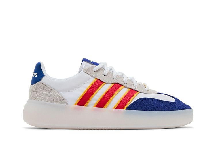adidas Barreda Decode 'Puerto Rico' — Cloud White/Pure Ruby/Royal Blue
