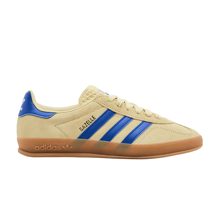 adidas Gazelle Indoor 'Powder Yellow Royal Blue' — Powder Yellow/Royal Blue/Cloud White