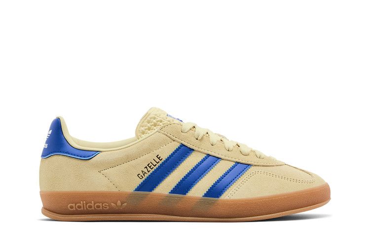 adidas Gazelle Indoor 'Powder Yellow Royal Blue' — Powder Yellow/Royal Blue/Cloud White