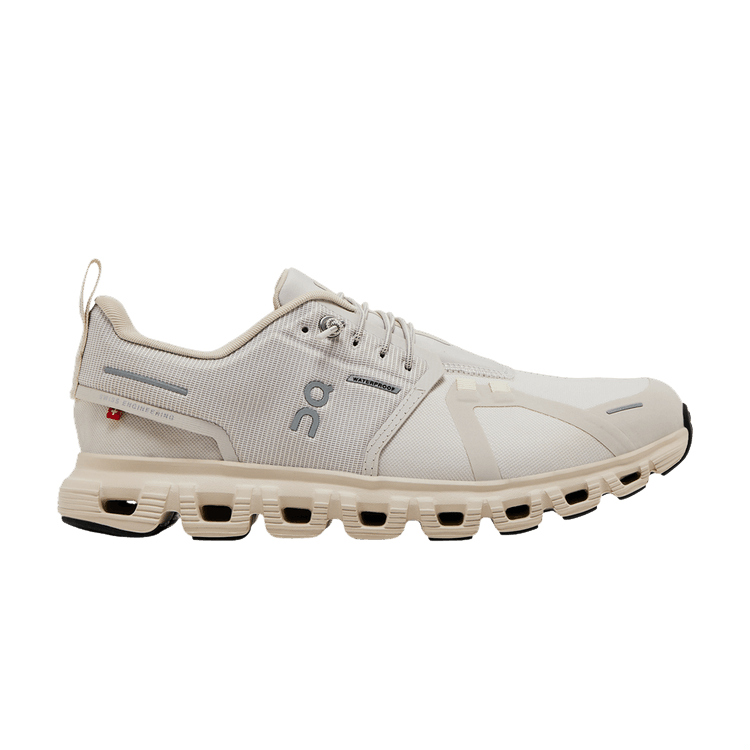 ON Wmns Cloud 6 Waterproof 'Pearl Cream' — Pearl/Cream