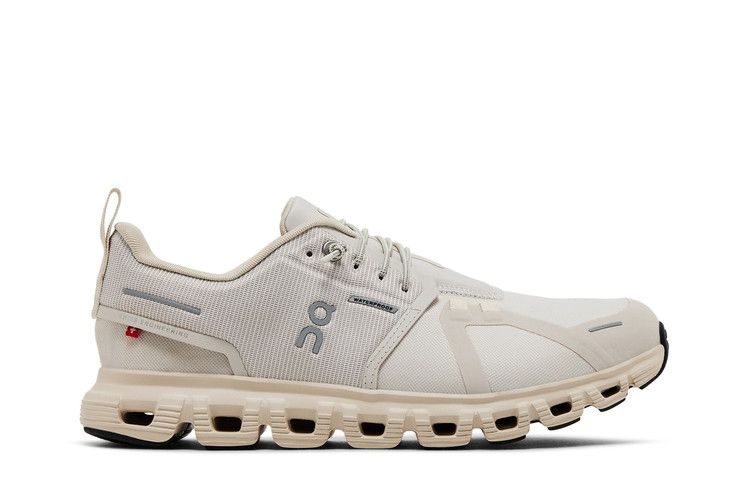 ON Wmns Cloud 6 Waterproof 'Pearl Cream' — Pearl/Cream