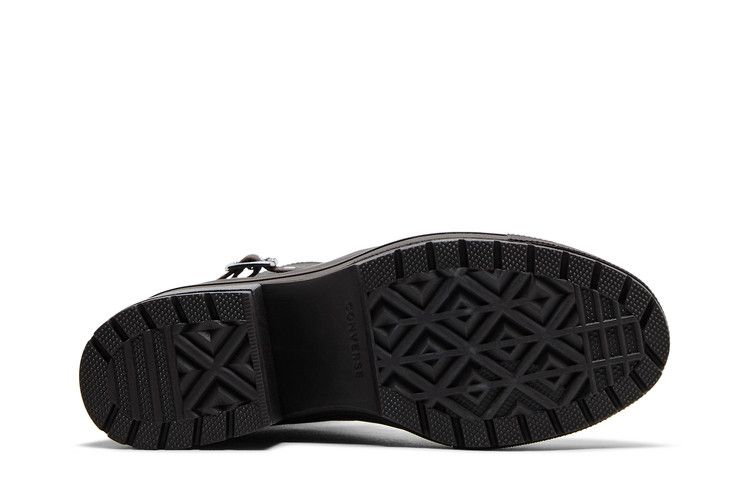 Converse Wmns Chuck 70 De Luxe Heel XX Platform High 'Mudguard Buckles' — Mudguard/Black/Black