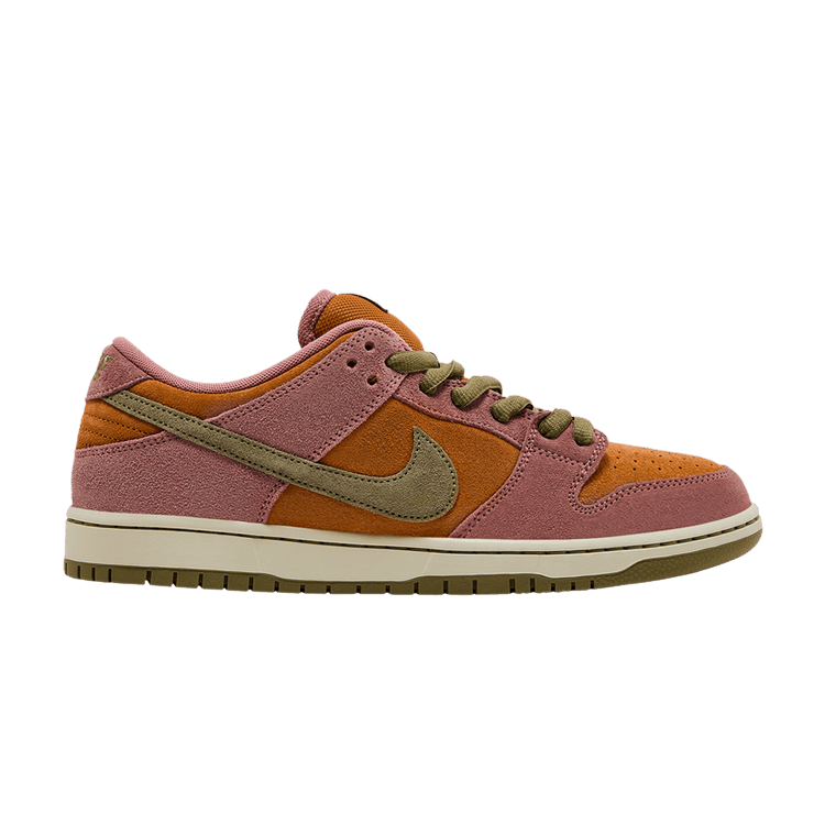 Nike Dunk Low SB 'Red Stardust' — Red Stardust/Neutral Olive/Monarch/Coconut Milk