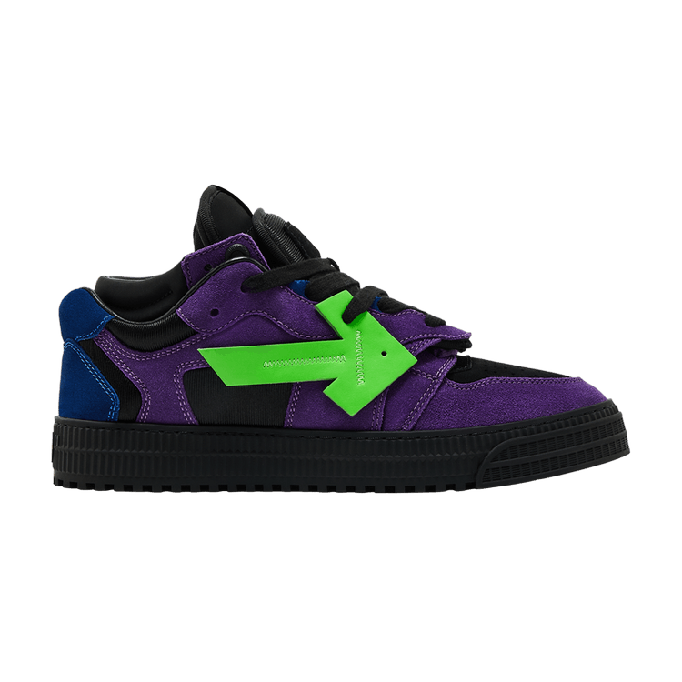 Off-White Off-Court 3.0 Floating Arrow Low 'Purple Lime' — Dark Blue/Lime