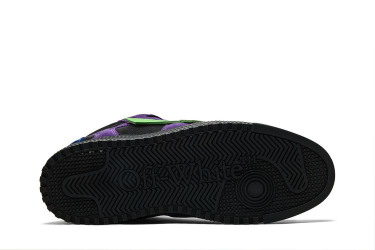 Off-White Off-Court 3.0 Floating Arrow Low 'Purple Lime' — Dark Blue/Lime
