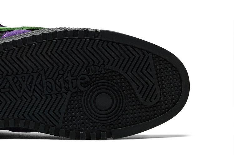 Off-White Off-Court 3.0 Floating Arrow Low 'Purple Lime' — Dark Blue/Lime