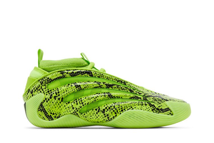 adidas Harden Vol. 9 'Green Snakeskin' — Solar Slime/Core Black/Solar Slime