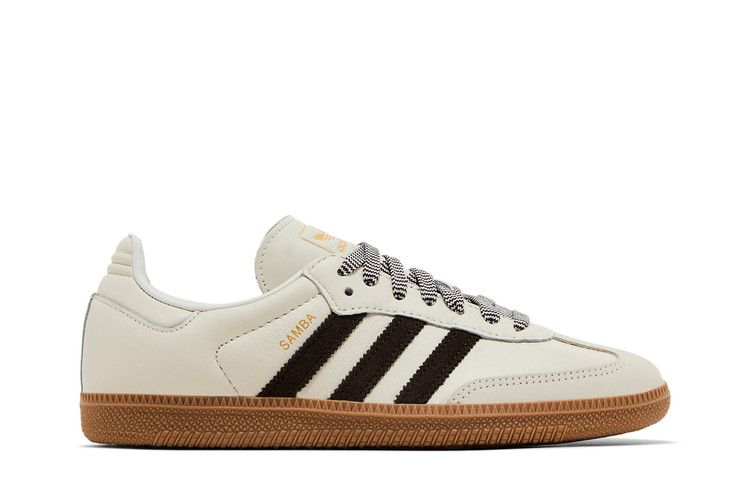 adidas Wmns Samba OG 'Off White Dark Brown' — Off White/Dark Brown/Gum