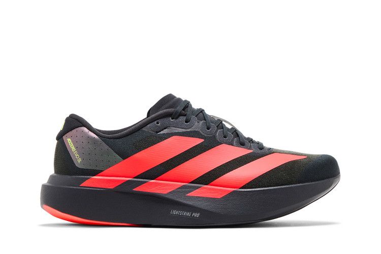 adidas Adizero Evo SL 'Carbon Lucid Red' — Carbon/Lucid Red/Solar Slime