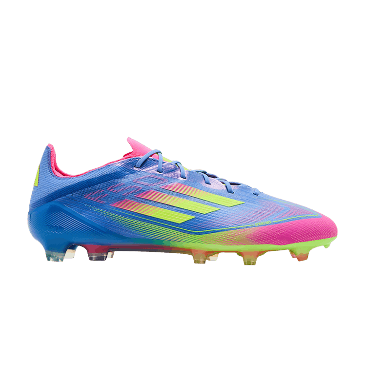 adidas Adizero F50 Elite FG 'Celestial Victory Pack' — Blue Fusion/Lucid Lemon/Lucid Pink