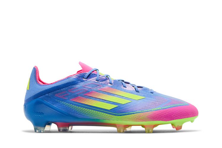 adidas Adizero F50 Elite FG 'Celestial Victory Pack' — Blue Fusion/Lucid Lemon/Lucid Pink