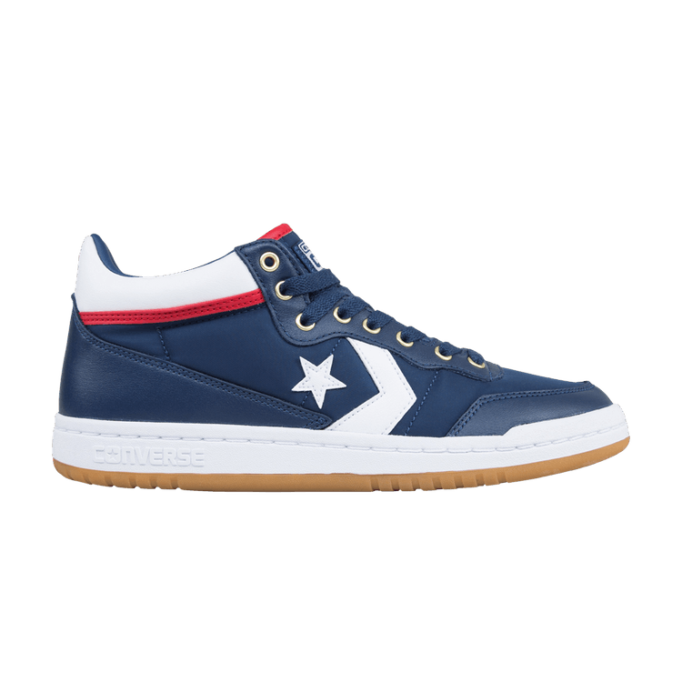 Converse Fastbreak Pro Mid 'Navy Gum' — Navy/White/Enamel Red