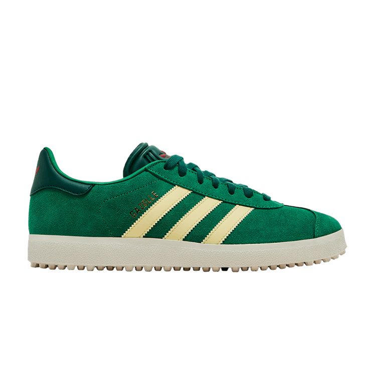 adidas Gazelle Spikeless Golf 'Collegiate Green' — Green/Almost Yellow/Collegiate Green