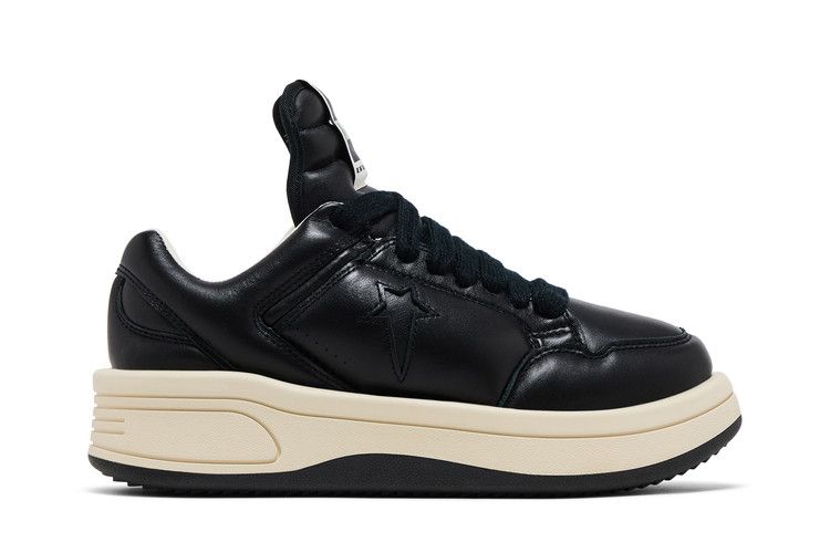 Rick Owens x Converse DRKSHDW TURBOWPN Low 'Black Cloud Cream' — Black/Cloud Cream/Black
