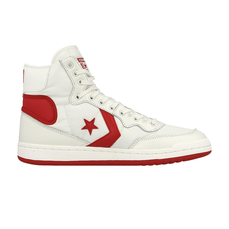 Converse Fastbreak Hi 'Enamel Red' — Egret/Enamel Red/Egret
