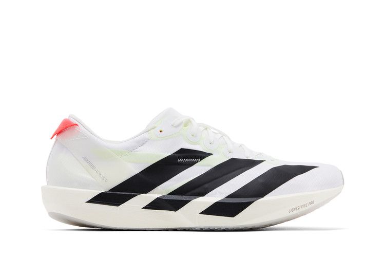adidas Adizero Adios 9 'White Black Silver Metallic' — Cloud White/Core Black/Silver Metallic