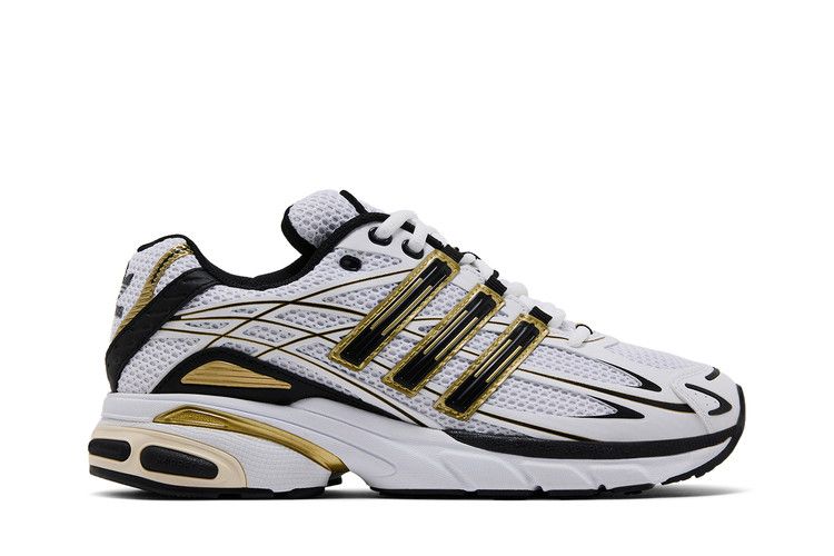adidas Adistar Cushion 'White Black Gold Metallic' — Footwear White/Core Black/Gold Metallic