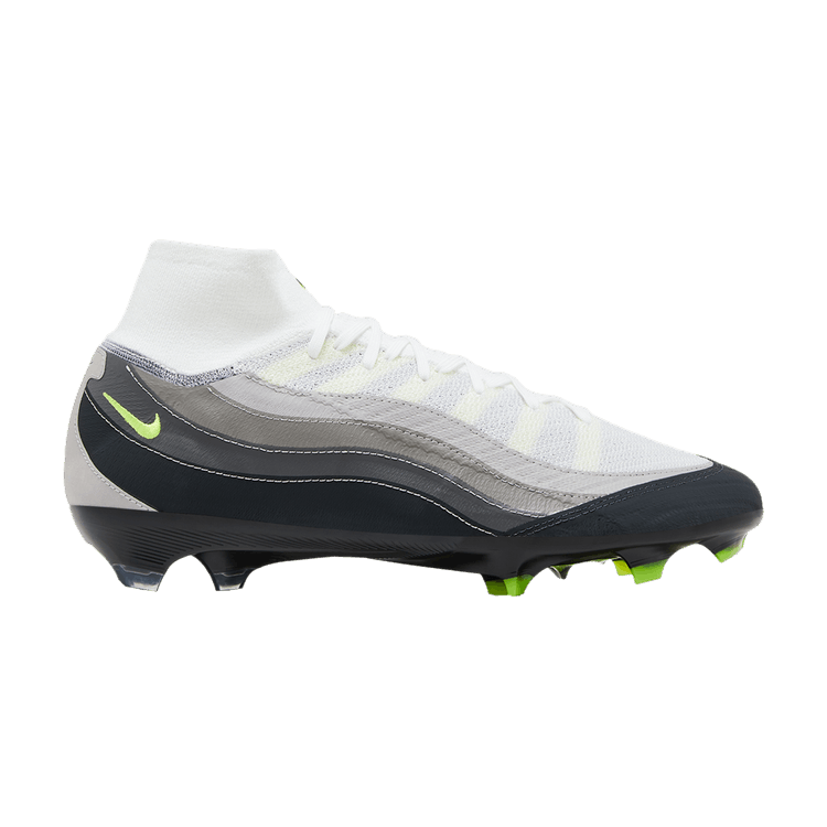 Nike Zoom Mercurial Superfly 10 Elite FG 'Air Max 95 Neon' — Black/Anthracite/Light Graphite/Neon Yellow