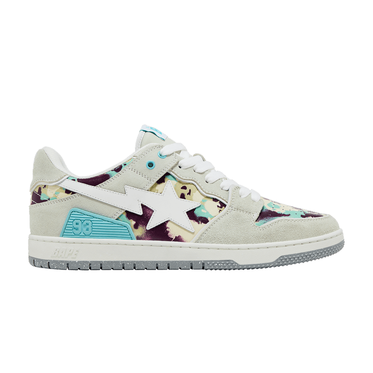BAPE Sk8 Sta #3 'Map Camo Pack - Grey' — Grey