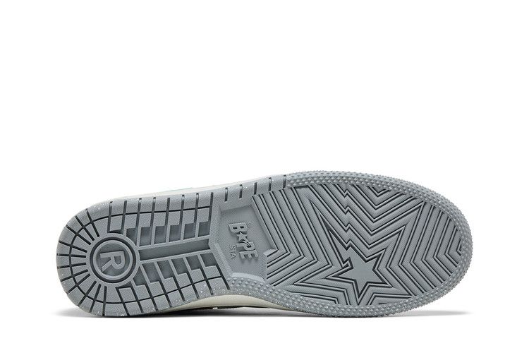 BAPE Sk8 Sta #3 'Map Camo Pack - Grey' — Grey