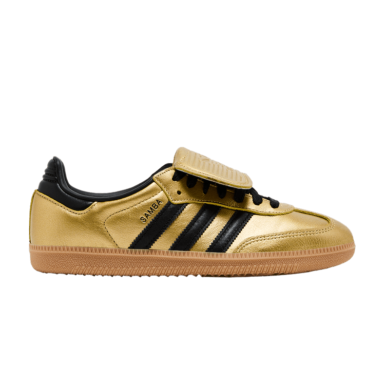 adidas Wmns Samba LT 'Gold Metallic Black Gum' — Gold Metallic/Core Black/Gum