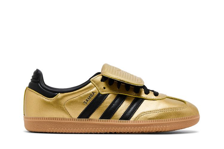 adidas Wmns Samba LT 'Gold Metallic Black Gum' — Gold Metallic/Core Black/Gum