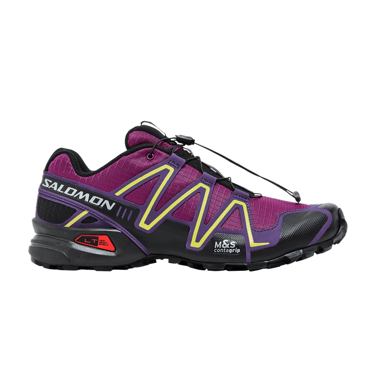 Salomon Speedcross 3 'Plum Caspia Crown Jewel' — Plum Caspia/Black/Crown Jewel