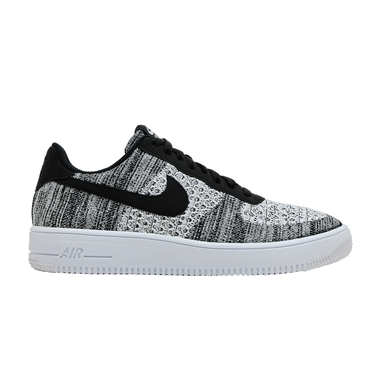 Nike Air Force 1 Flyknit Low 2.0 'Oreo' 2025 — Black/Black/White/Pure Platinum