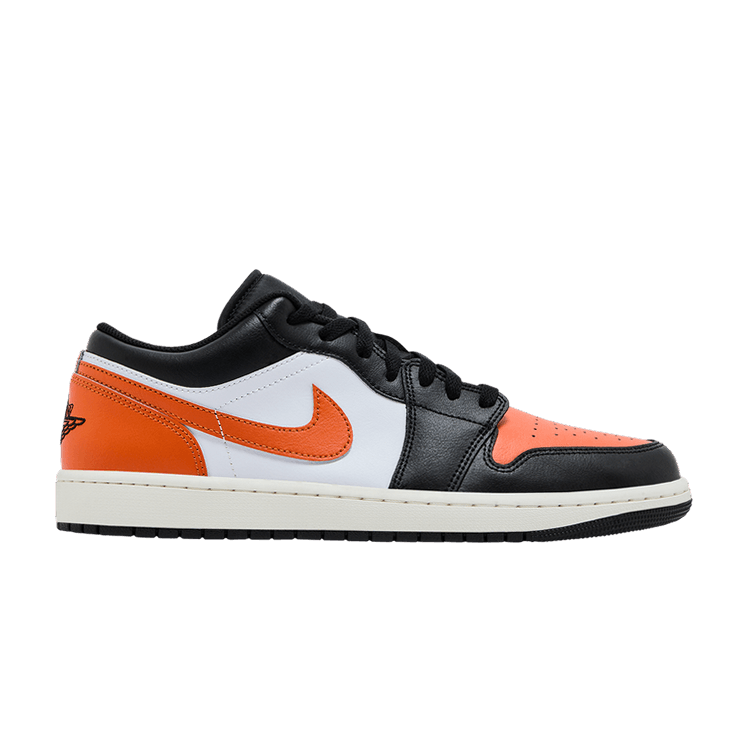 Air Jordan 1 Low 'Shattered Backboard Alternate' — Black/Starfish/White/Sail