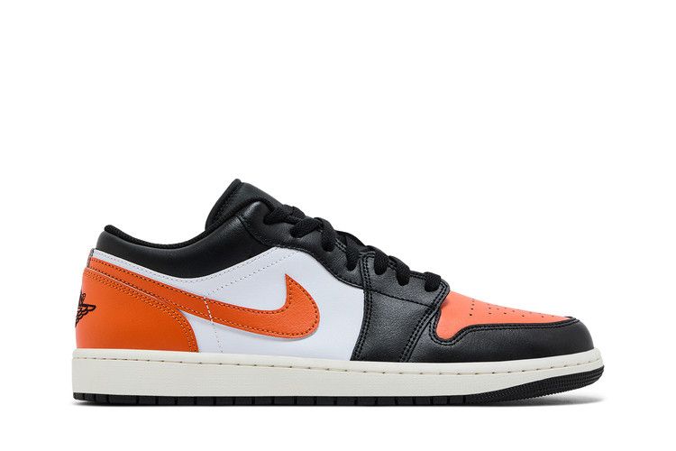 Air Jordan 1 Low 'Shattered Backboard Alternate' — Black/Starfish/White/Sail