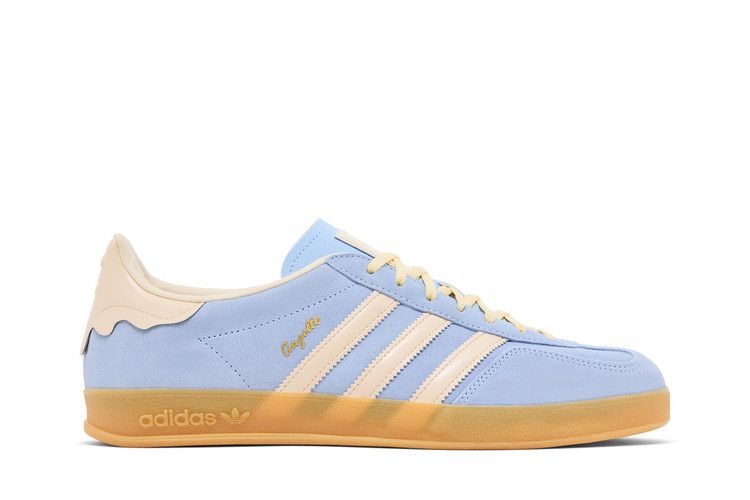 adidas Gazelle Indoor 'Valentine's Day - Glow Blue' — Glow Blue/Crystal Sand/Orange Tint