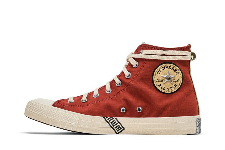 Naruto Shippuden x Converse Chuck Taylor All Star High 'Gaara' — Ritual Red/Natural Ivory/Black