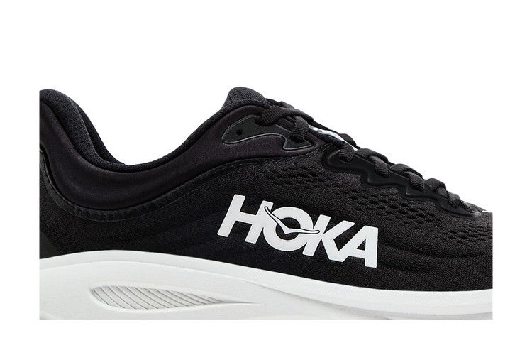 HOKA Bondi 9 2E Wide 'Black White' — Black/White