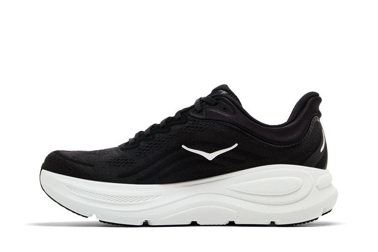 HOKA Bondi 9 2E Wide 'Black White' — Black/White