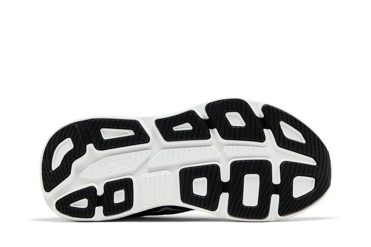 HOKA Bondi 9 2E Wide 'Black White' — Black/White