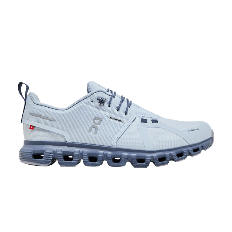 ON Wmns Cloud 6 Waterproof 'Heather Metal' — Heather/Metal