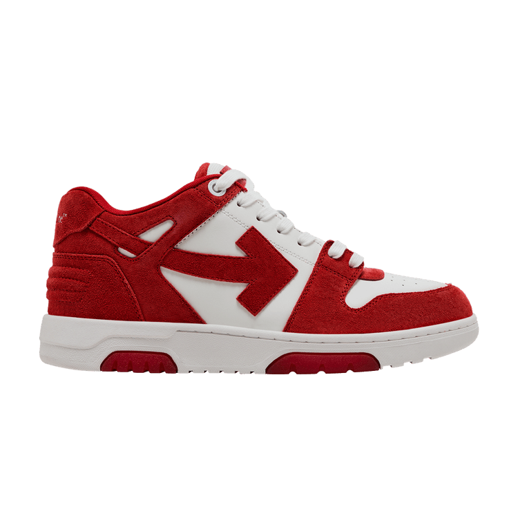 Off-White Out of Office 'Brick Red White' — Brick Red/White